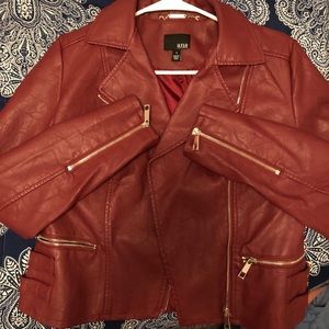 a.n.a new approach leather jacket